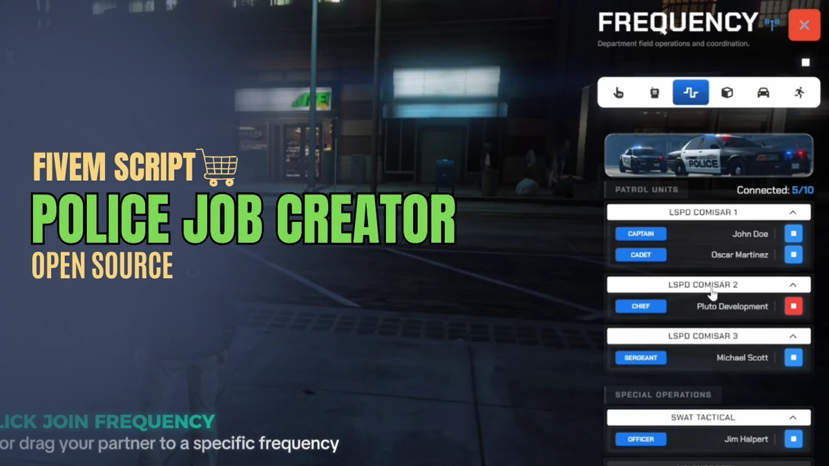 Police Job Creator Script FiveM | Create Custom Police Departments | Open Source